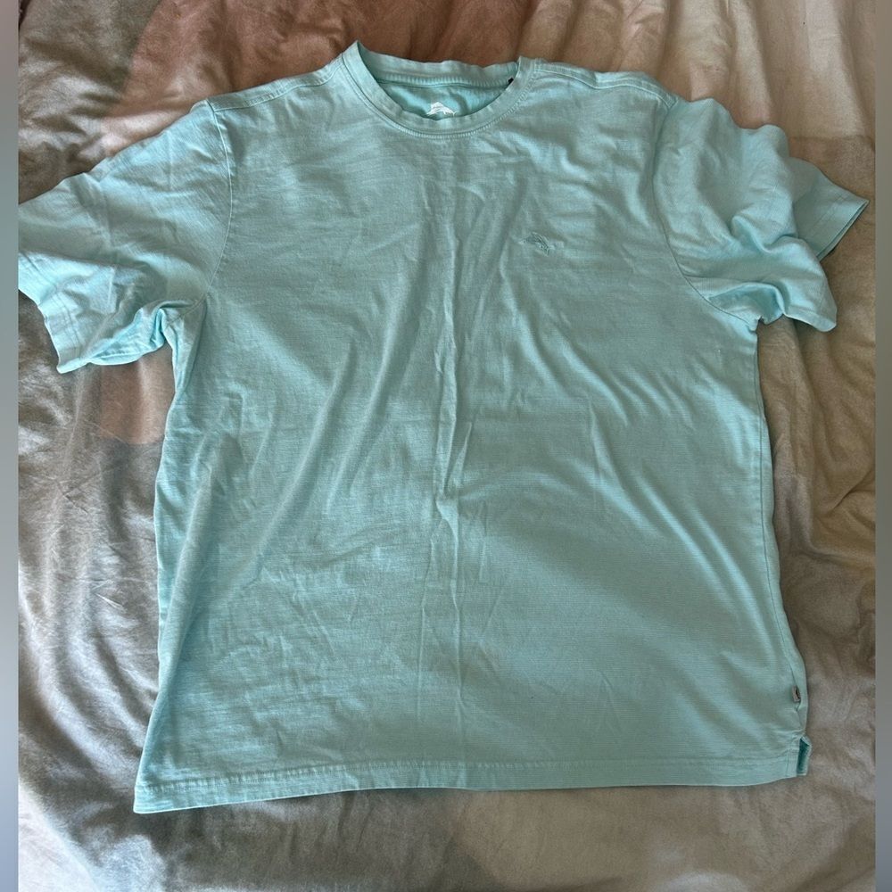 Tommy Bahama Aqua Blue Tee